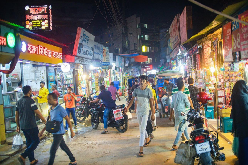 Local markets and streets Naogaon