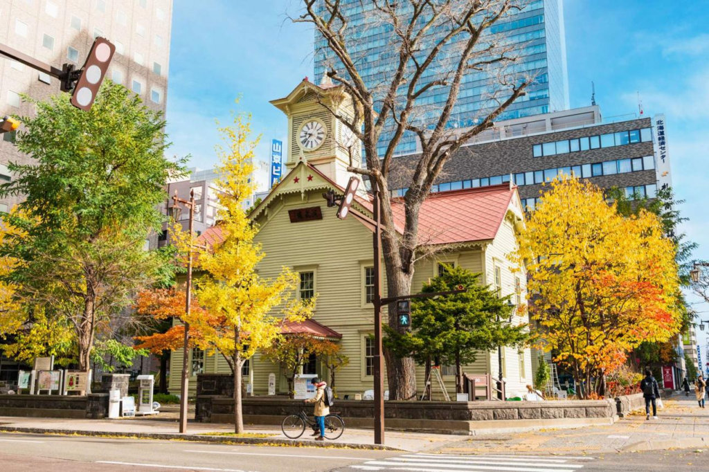 Historic streets and landmarks in Sapporo