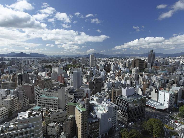 Hiroshima cityscape Japan