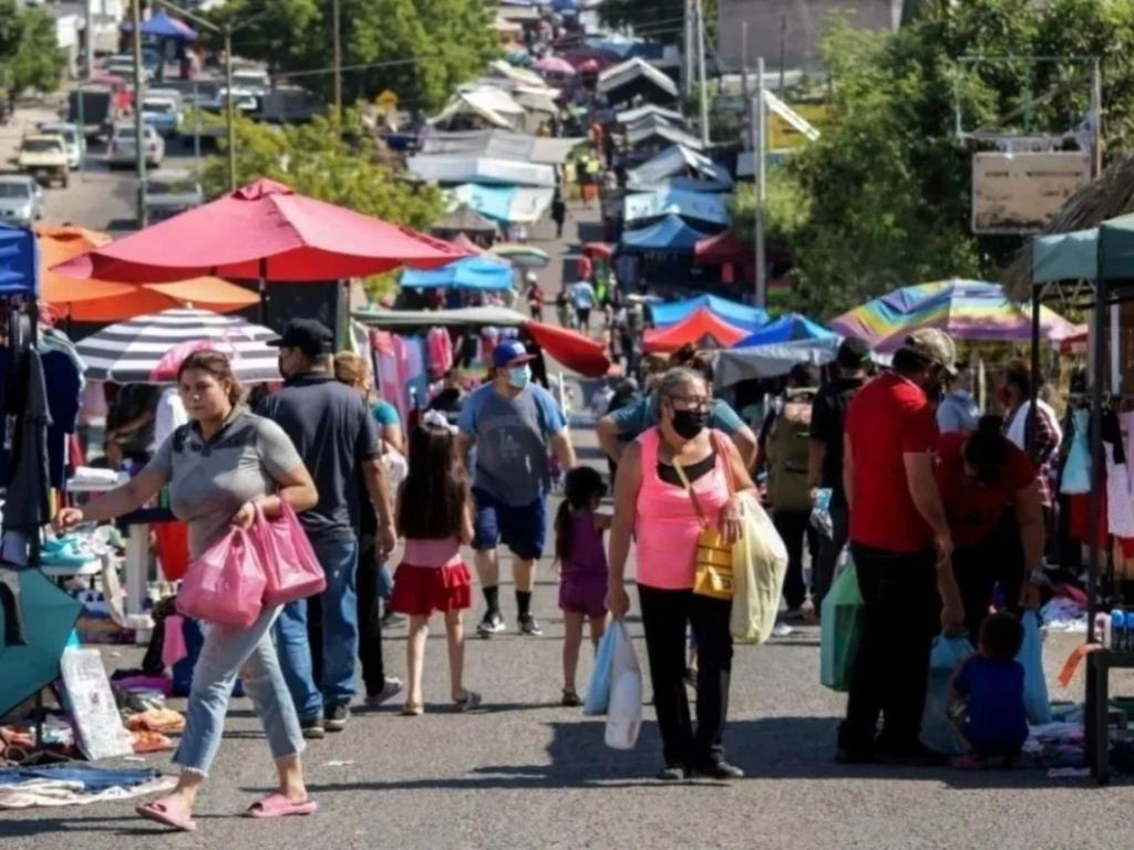 Culiacán streets and local markets Mexico
