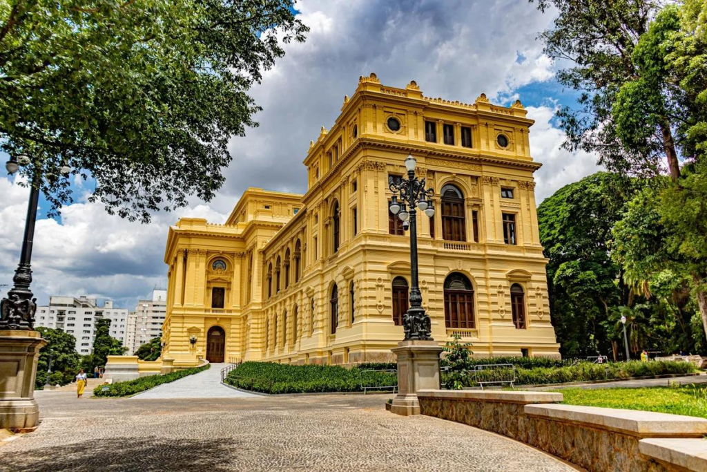 Historic downtown Sao Paulo architecture