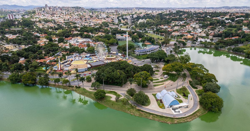 Belo Horizonte skyline Pampulha landmarks Brazil