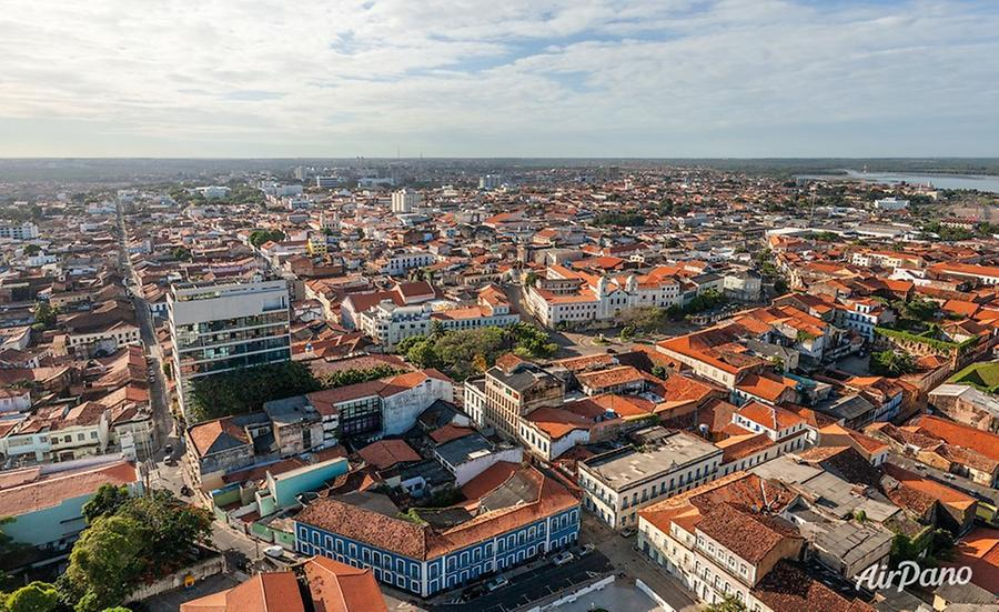 Sao Luis Maranhao Brazil historic centre skyline