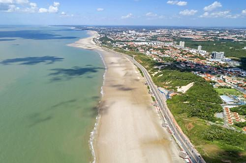 Beaches coastline Sao Luis Maranhao Brazil