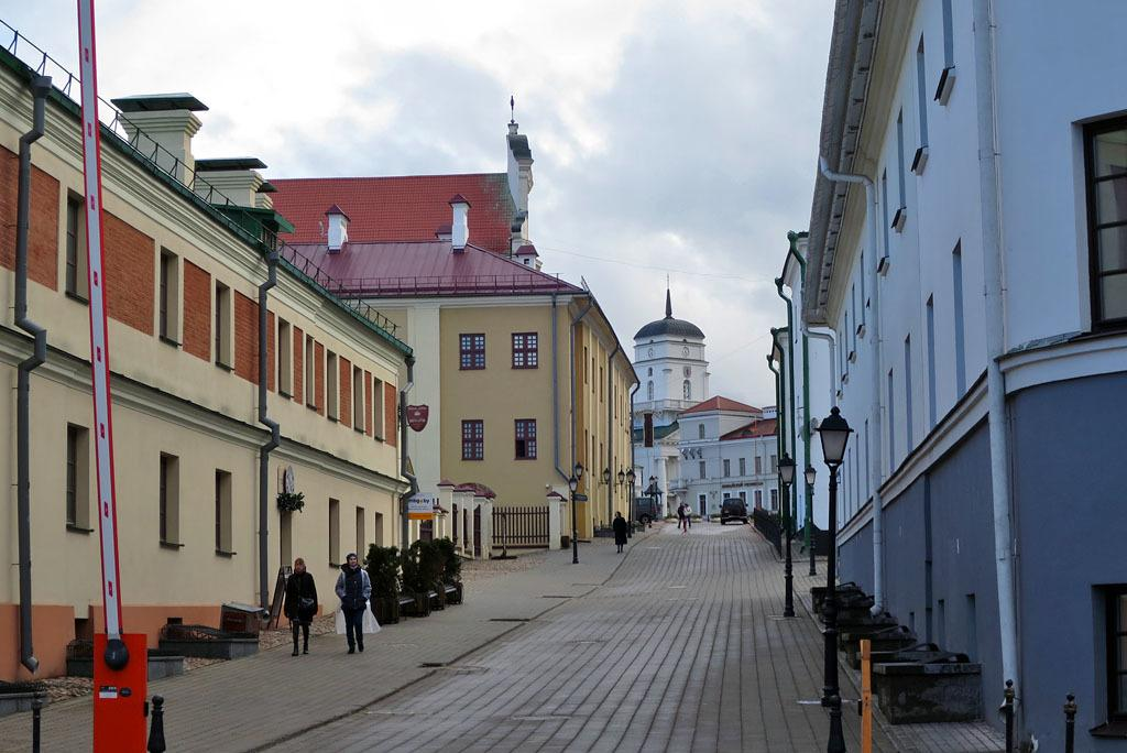 Minsk Old Town historic streets Belarus