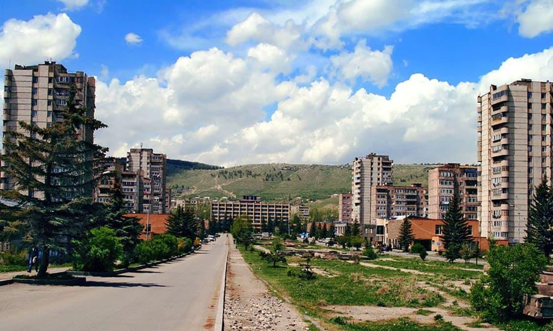 Goris Armenia rock formations landscape