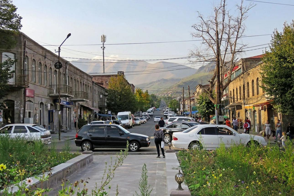 Old Goris Armenia historic streets