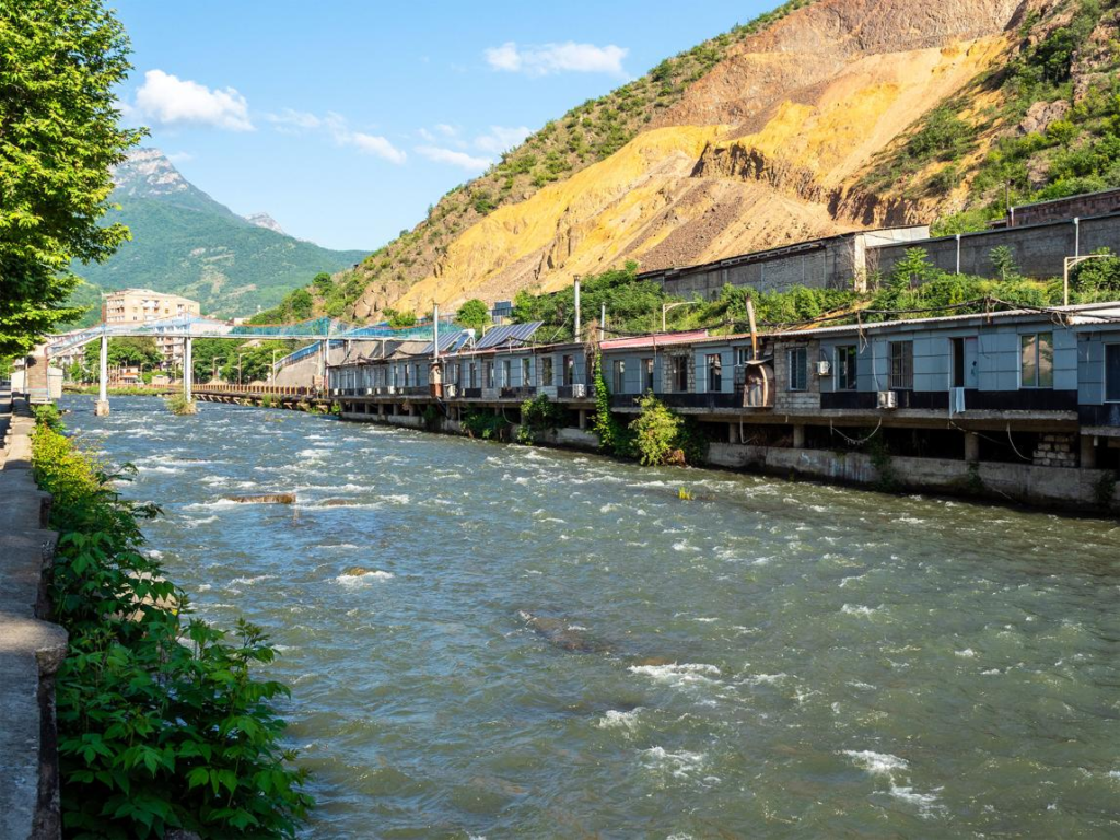 Voghji River valley Kapan Armenia