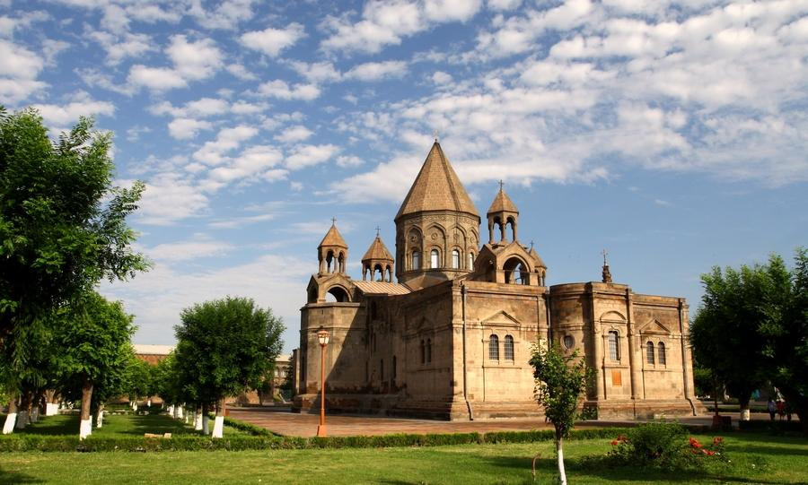 Vagharshapat Armenia Etchmiadzin Cathedral