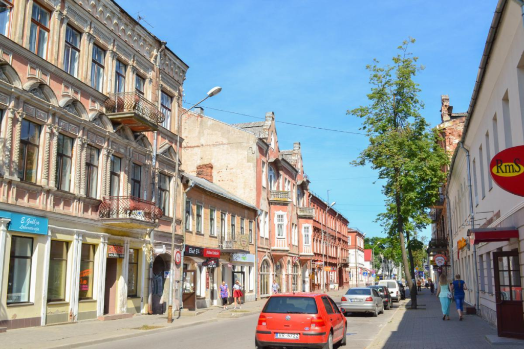 Daugavpils Latvia historic centre streets