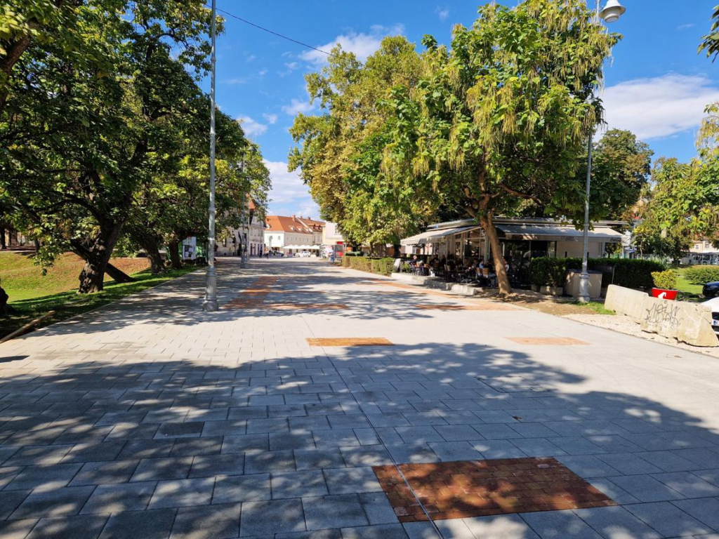 Karlovac Croatia streets and public areas