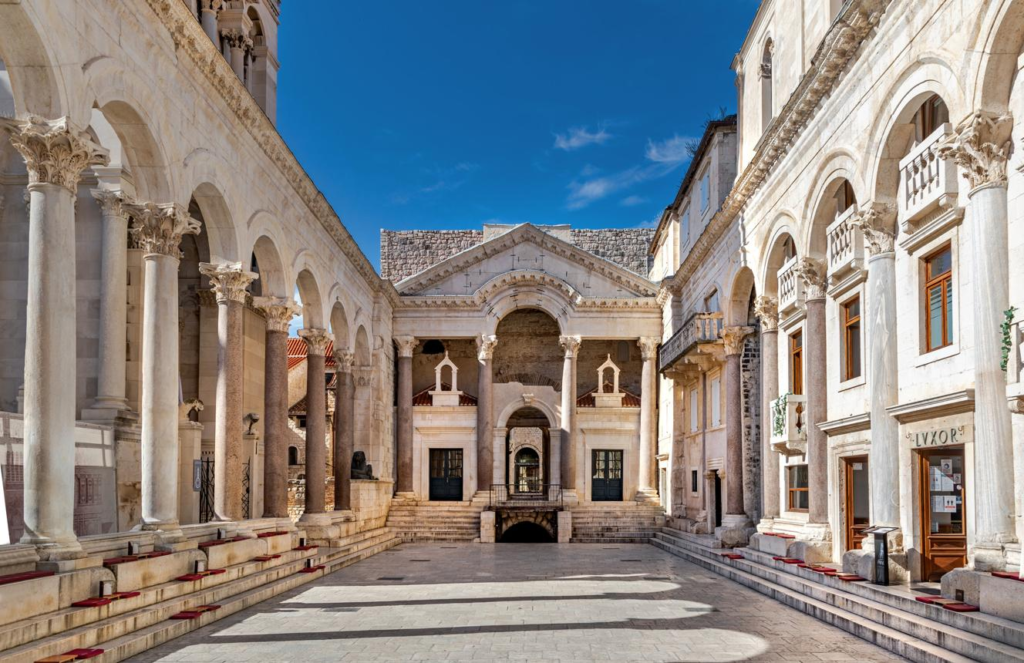 Diocletian Palace Split Croatia landmark