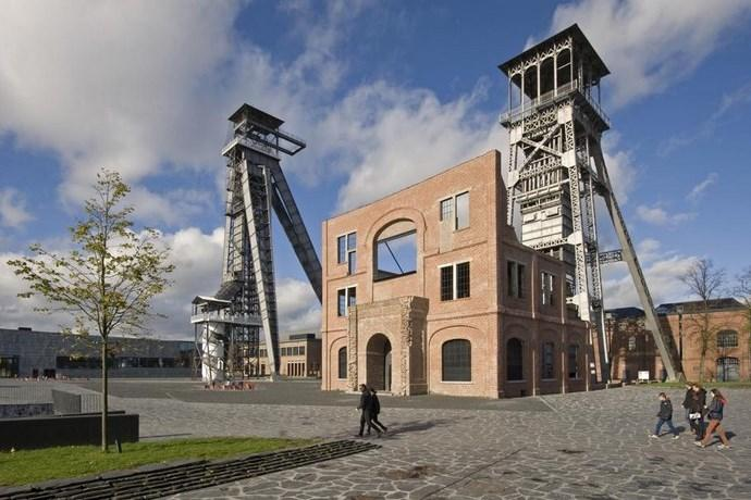 Genk Belgium streets and public areas
