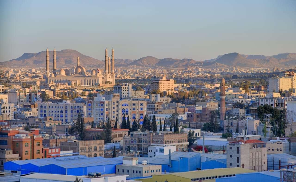 Sana'a cityscape Yemen