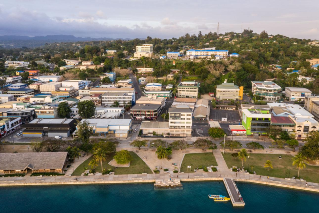Port Vila cityscape Vanuatu