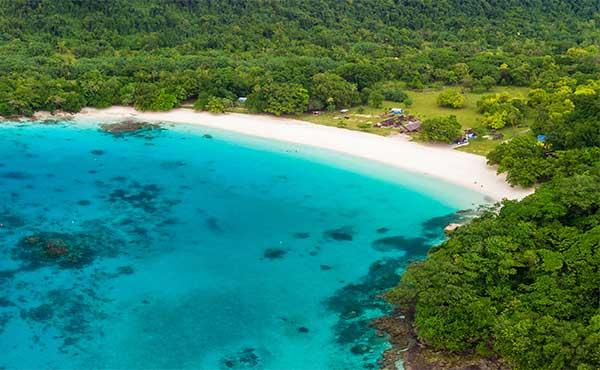 Espiritu Santo island beaches Vanuatu