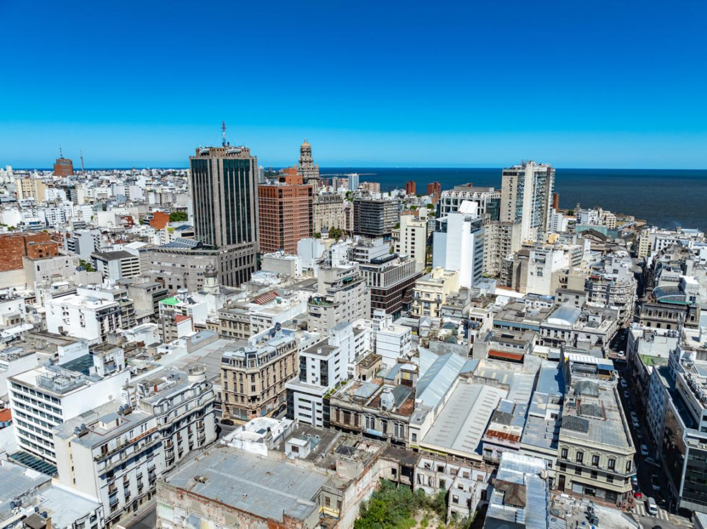 Montevideo cityscape Uruguay