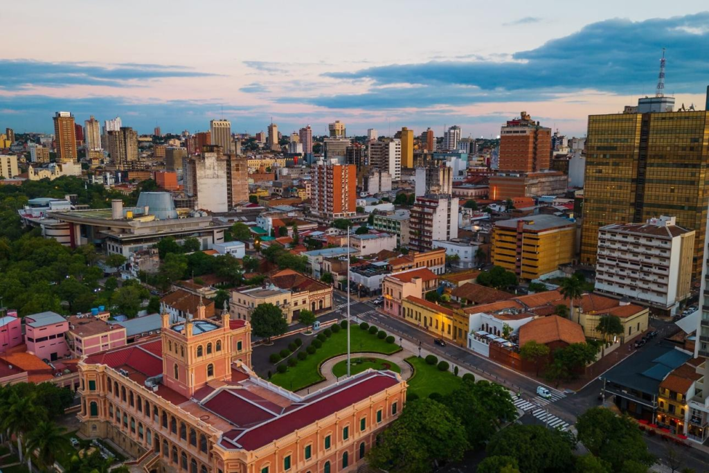 Asunción cityscape Paraguay