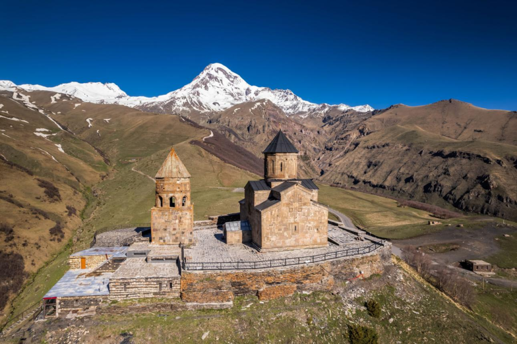 Gergeti Trinity Church Kazbegi Georgia