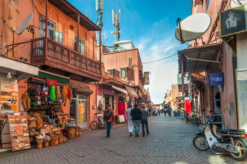 Marrakech Morocco medina