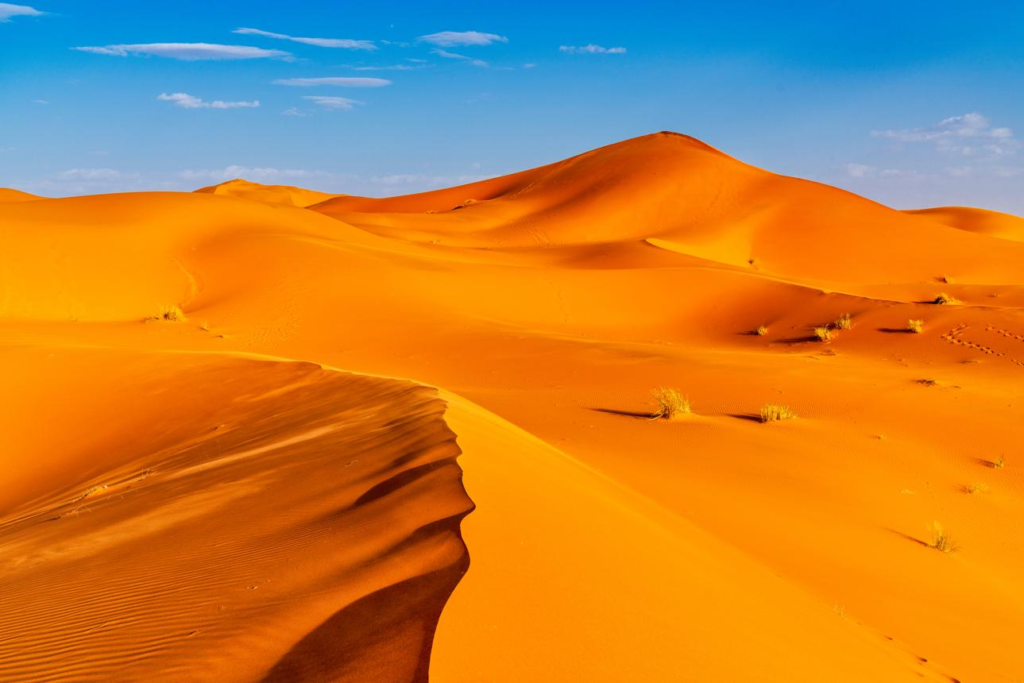 Sahara Desert Morocco dunes
