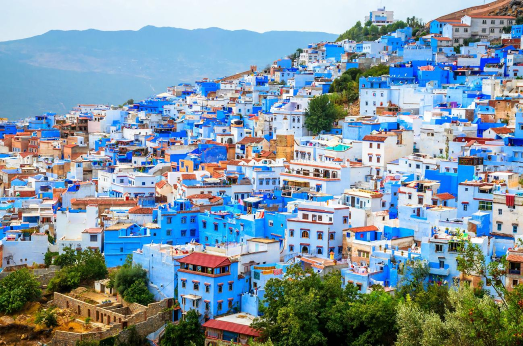 Chefchaouen Morocco blue city