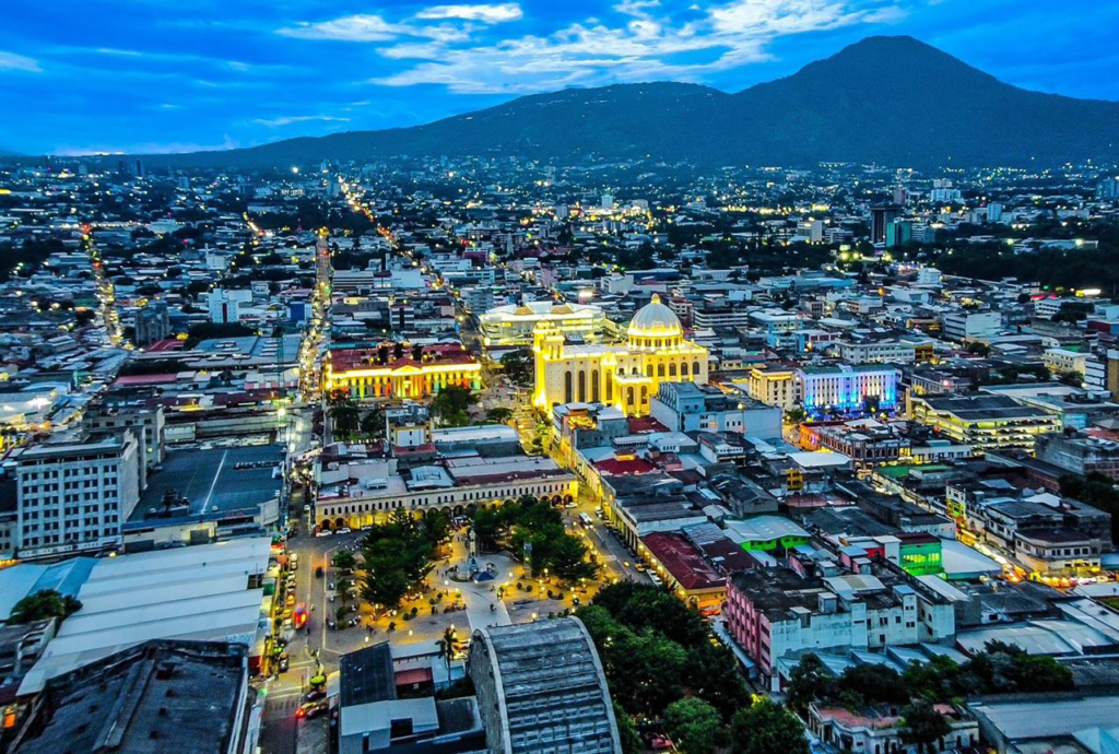 San Salvador skyline El Salvador