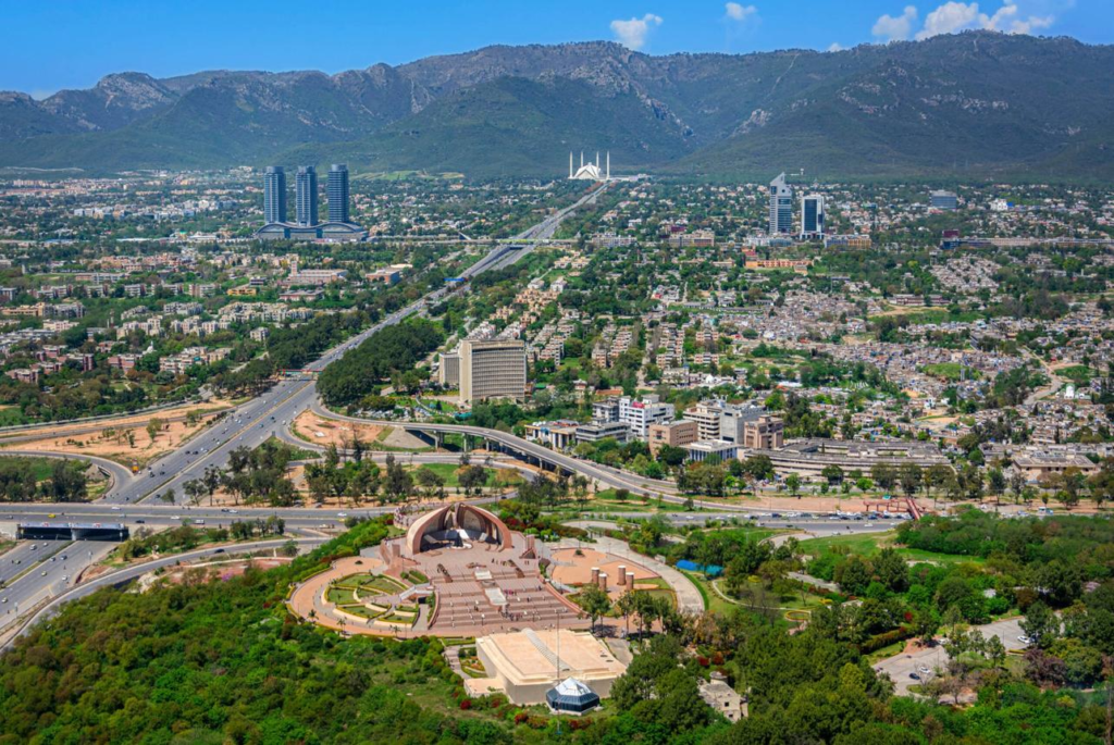 Islamabad cityscape Pakistan
