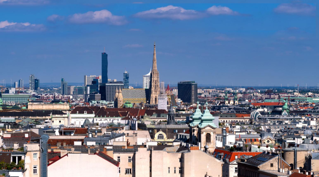 Vienna Austria skyline