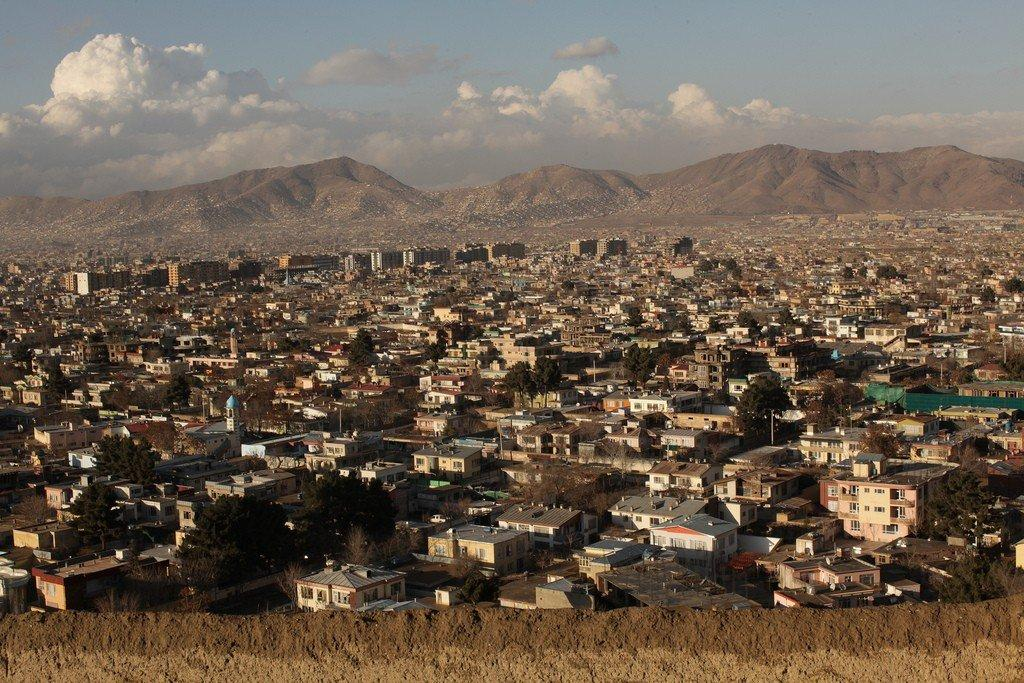 Kabul Afghanistan city view