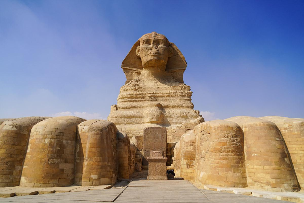 The Great Sphinx of Giza in Egypt