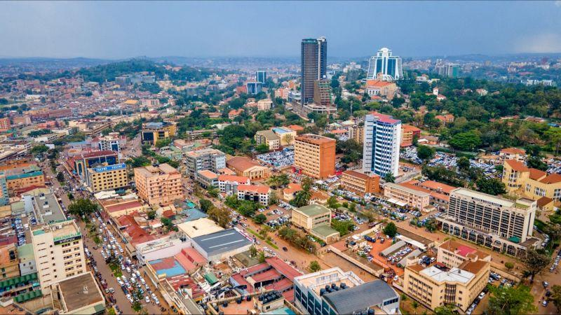 Skyline of Kampala, Uganda’s capital