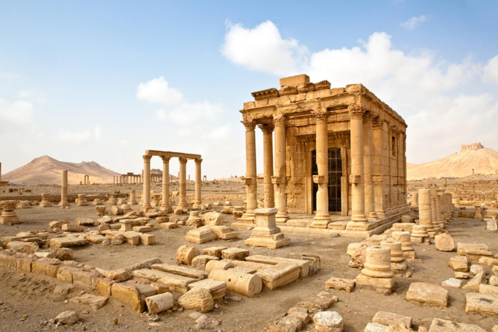 Ancient ruins of Palmyra, Syria