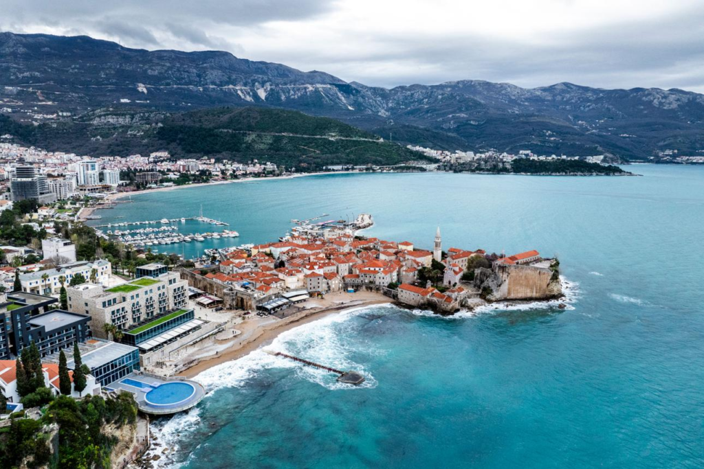 Budva Montenegro coastline