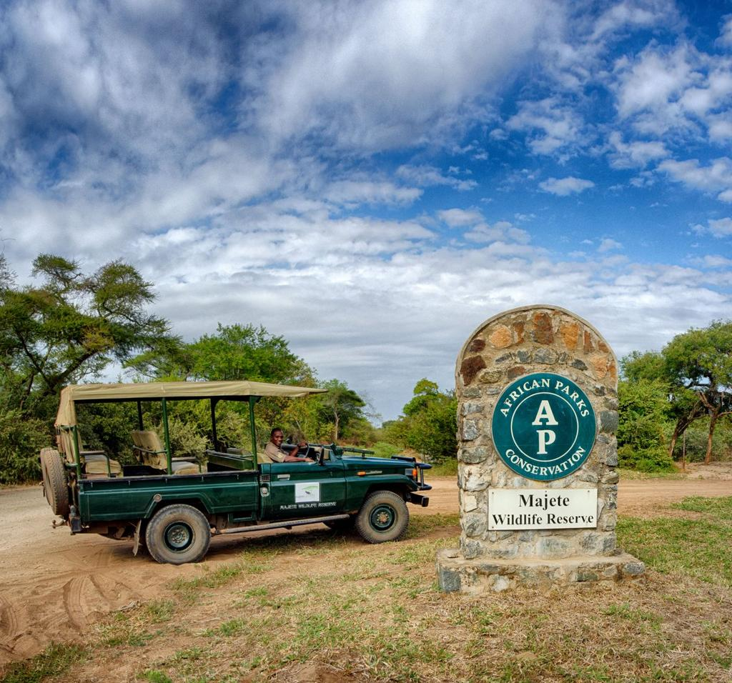 African wildlife in Majete Wildlife Reserve, Malawi