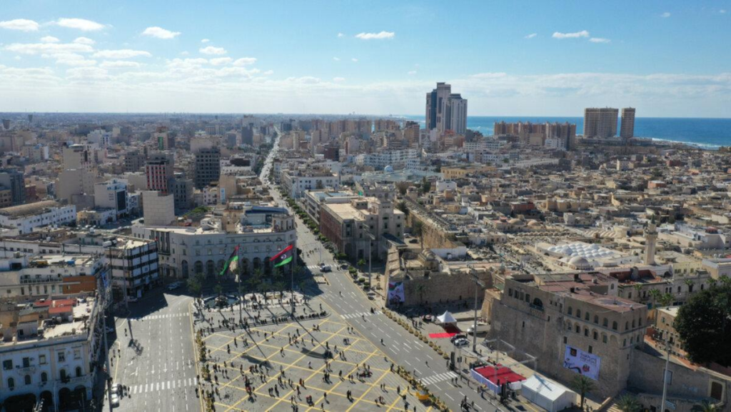 Panoramic view of Tripoli, Libya