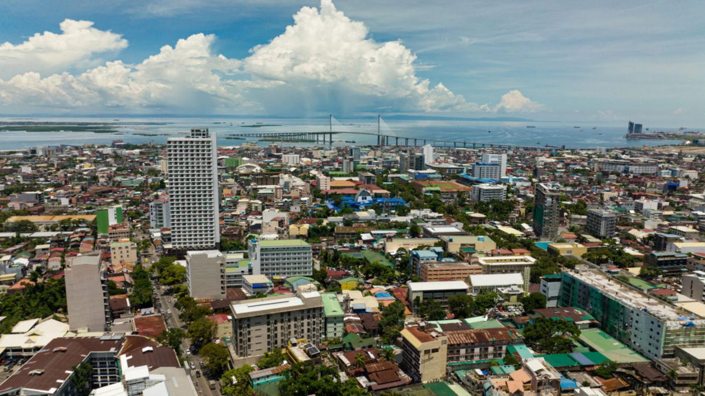 Cebu urban view Philippines
