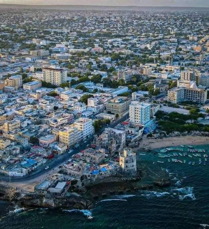 Mogadishu cityscape Somalia