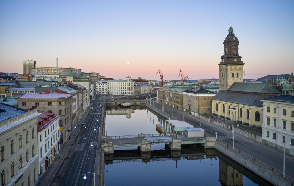Gothenburg urban landmarks Sweden