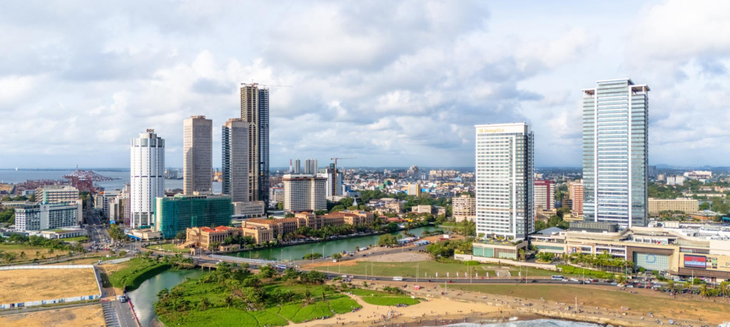 Colombo cityscape Sri Lanka