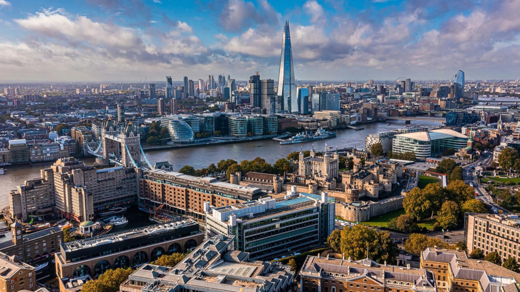 London cityscape UK