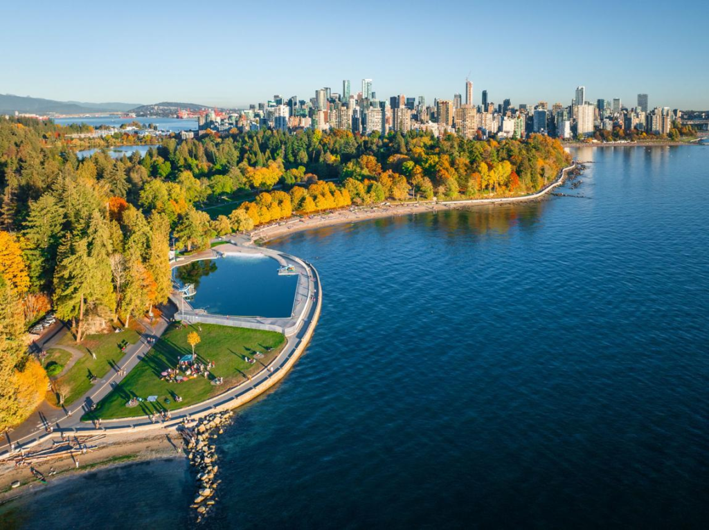 Stanley Park in Vancouver British Columbia.