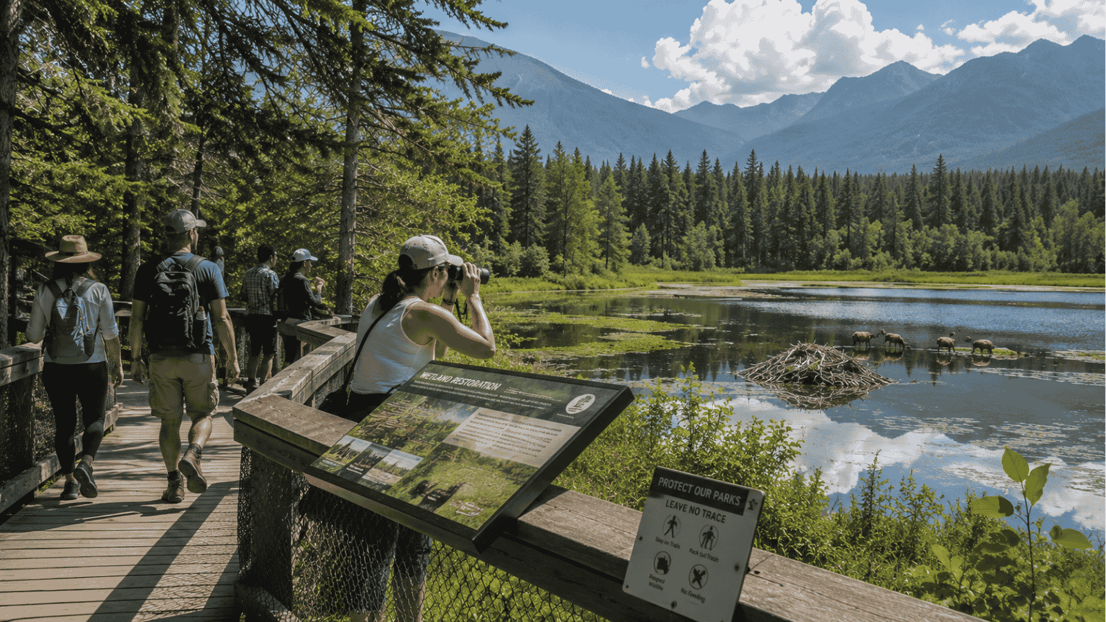 A quiet trail through a protected eco park, illustrating nature-based wellbeing and low-impact travel